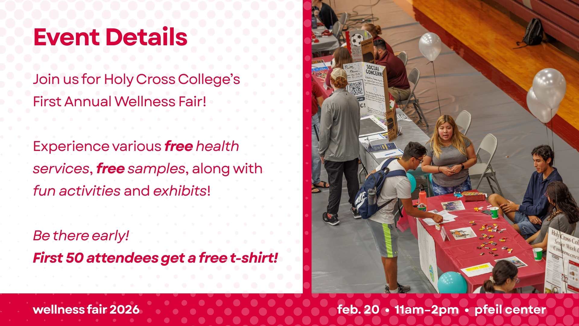 Wellness Fair slide